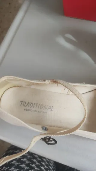 Zapatillas esparto beige