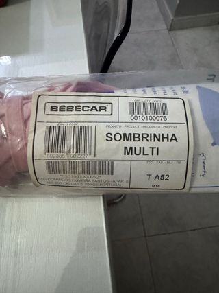 Sombrilla Bebecar Rosa NUEVA