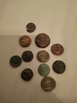 Lote de Monedas Antiguas Griegas