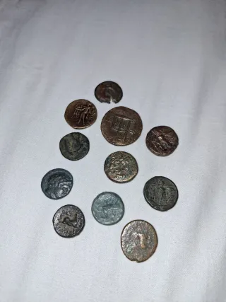 Lote de Monedas Antiguas Griegas
