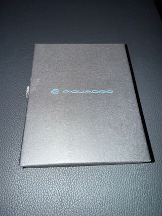 Portafoglio Piquadro nero/grigio