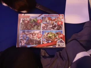 Puzzle Vengadores Marvel Multi 4 Puzzles