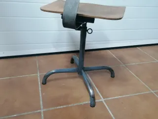 Silla de oficina vintage industrial