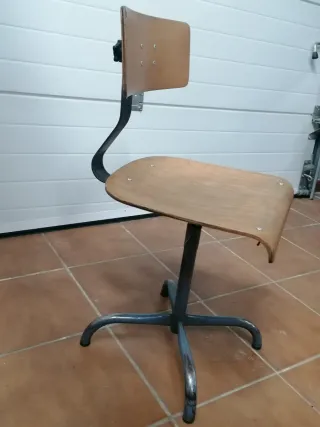 Silla de oficina vintage industrial