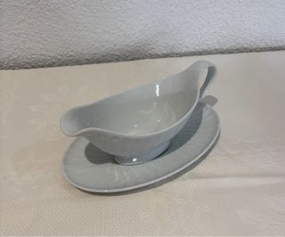 Salsera Vista Alegre Sagres Porcelana Blanca
