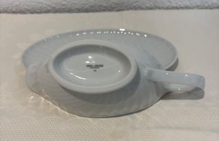 Salsera Vista Alegre Sagres Porcelana Blanca