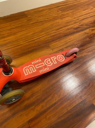 Patinete Micro Mini Rojo 3 Ruedas