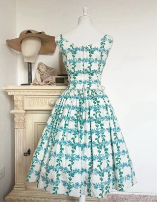 Abito Vintage Stile Anni '50 Floreale