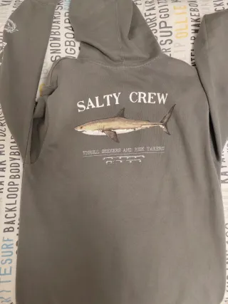 Sudadera Salty Crew gris