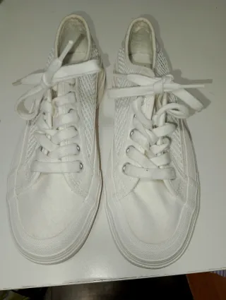 Zapatillas blancas mujer