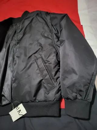 Cazadora Zara Negra Hombre Nueva