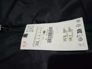 Cazadora Zara Negra Hombre Nueva