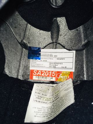 Casco Sparco Pro RJ-3 Fia y Hans para rally