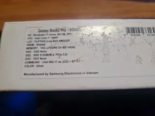 Samsung Galaxy Book 2 Pro i7