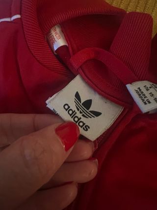 Chaqueta deportiva Adidas Roja