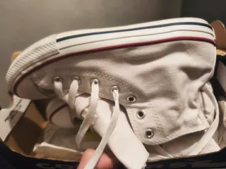 Converse Chuck Taylor All Star Hi Blancas