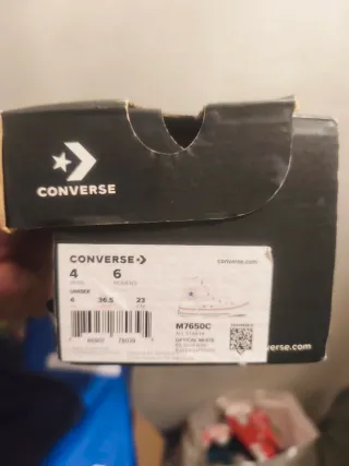 Converse Chuck Taylor All Star Hi Blancas