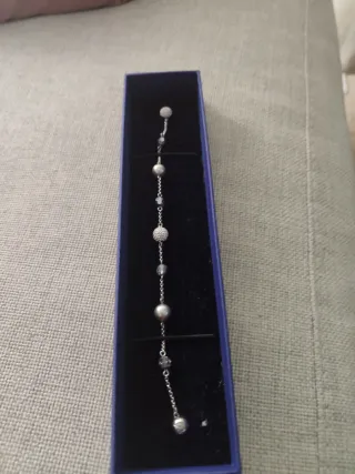 Pulsera Swarovski Plata
