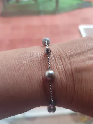 Pulsera Swarovski Plata