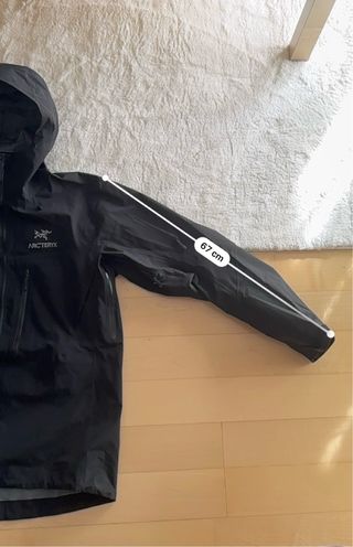 Chubasquero Arc'teryx Alpha SV Negro ORIGINAL