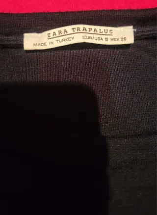 Vestido azul manga larga