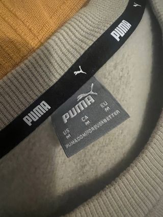 Sudadera Puma Beige