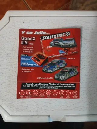 Folleto Scalextric Novedades Junio 2006