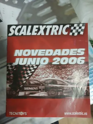 Folleto Scalextric Novedades Junio 2006