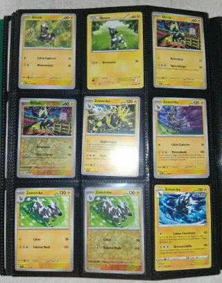 Carte Pokémon Blitzle e Zebstrika