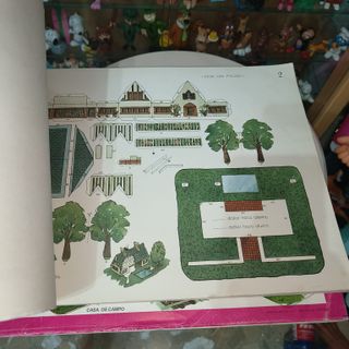 LIBRO COMPLETO 50 LAMINAS RECORTABLES AÑOS 70 80