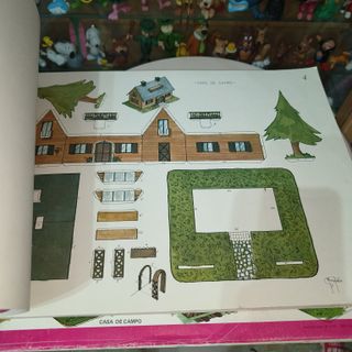 LIBRO COMPLETO 50 LAMINAS RECORTABLES AÑOS 70 80