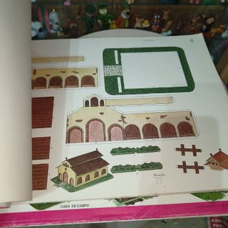 LIBRO COMPLETO 50 LAMINAS RECORTABLES AÑOS 70 80