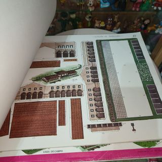 LIBRO COMPLETO 50 LAMINAS RECORTABLES AÑOS 70 80