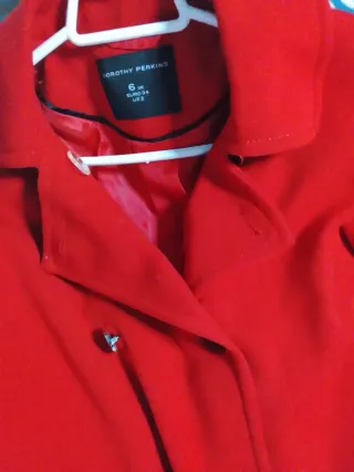 Chaquetón rojo Dorothy Perkins