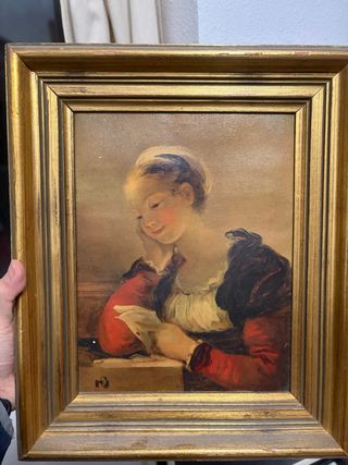 Réplica de obra de arte La Lettre