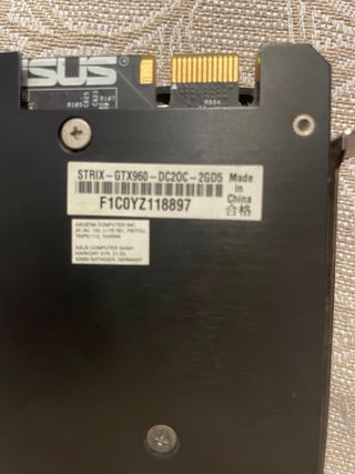 Tarjeta Gráfica ASUS GTX 960