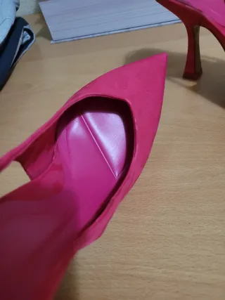 Tacones Zara Rosa Slingback