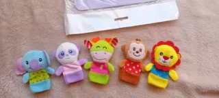 Marionetas de dedo para niños