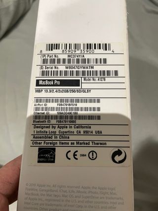 MacBook Pro Apple Gris/Plata