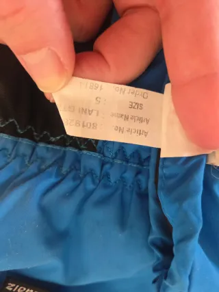 Guantes de esquí ZIENER GORE-TEX talla S, niño.