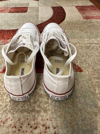 Zapatillas Converse All Star Blancas Talla 42