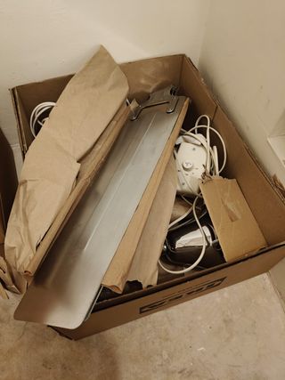 2 Ventiladores Techo S&P Vintage Aluminio