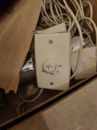 2 Ventiladores Techo S&P Vintage Aluminio