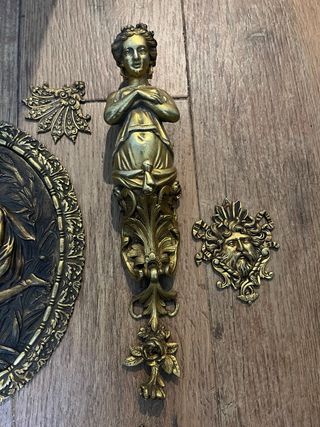 Lote Bronces Antiguos Franceses Napoleón III