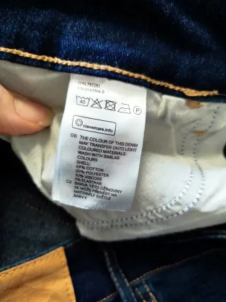 Jeans H&M Denim blu tg 44/46 italiana