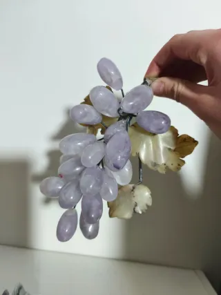 Figuras de porcelana con flores