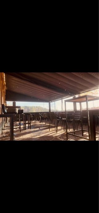 Carpa para restaurante o bar 9x4.5m