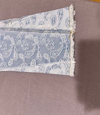 Pantalón Rotten Talla M Paisley Desgastado