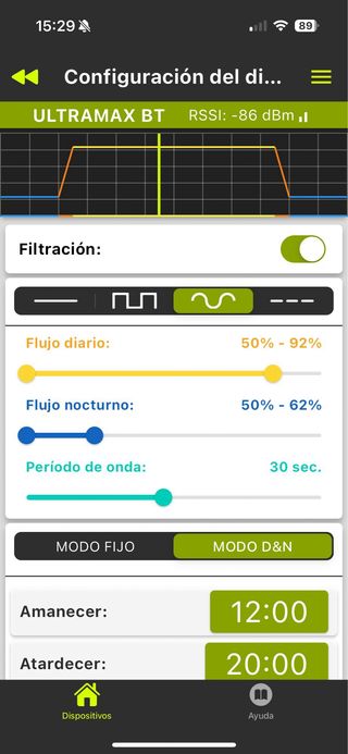 Filtro Aquael Ultramax BT Bluetooth