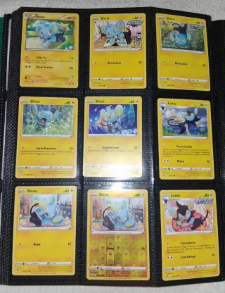 Carte Pokémon Shinx e Luxio
